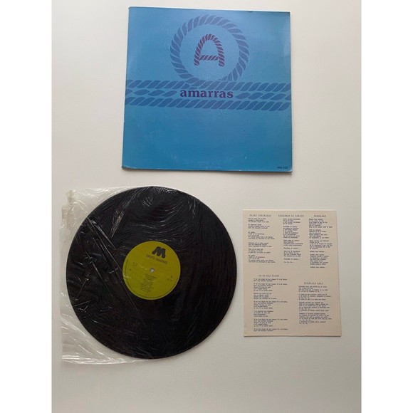 Grupo Amarras Self Titled LP Discos Musart MA-323 + lyric sheet NM Mexico Import - Picture 4 of 9